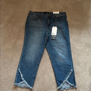 NWT cropped jeans